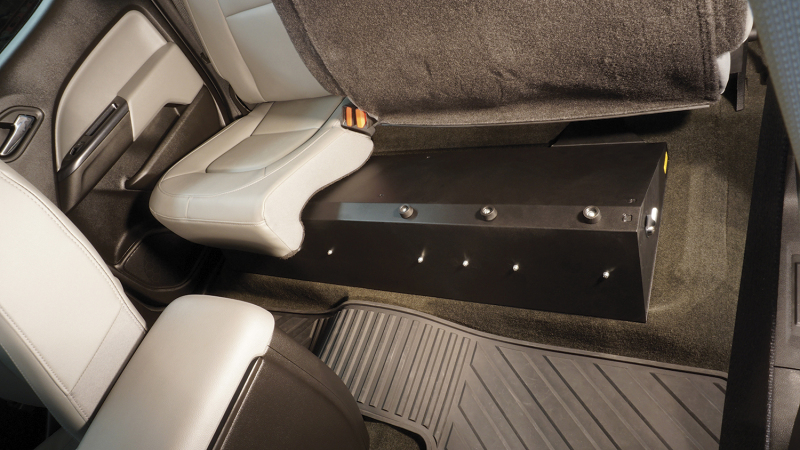 GMC Canyon Underseat Drawer - Tuffy Products - Standard Key - Black - `14-`22